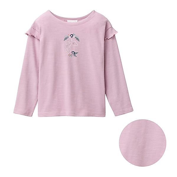 People Wear Organic Langarmshirt mit Motiv günstig online kaufen