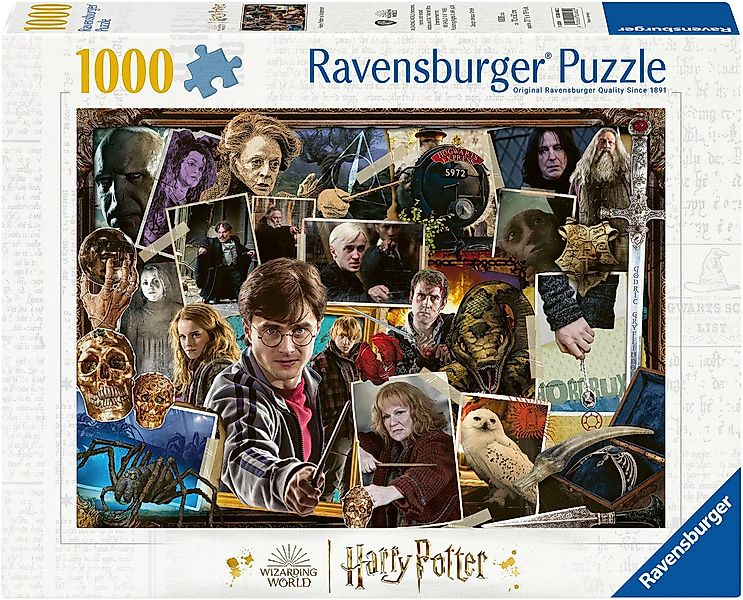 Ravensburger Puzzle Harry Potter gegen Voldemort, 1000 Puzzleteile, Made in günstig online kaufen