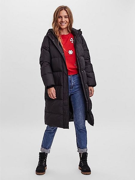 Vero Moda Winterjacke Langes Design Puffer Winter Mantel Stepp Parka VMERIC günstig online kaufen