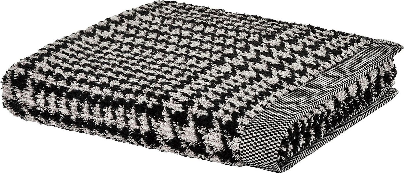 Möve Handtuch Brooklyn Glencheck, Walkfrottier (1-St), Made in Germany günstig online kaufen