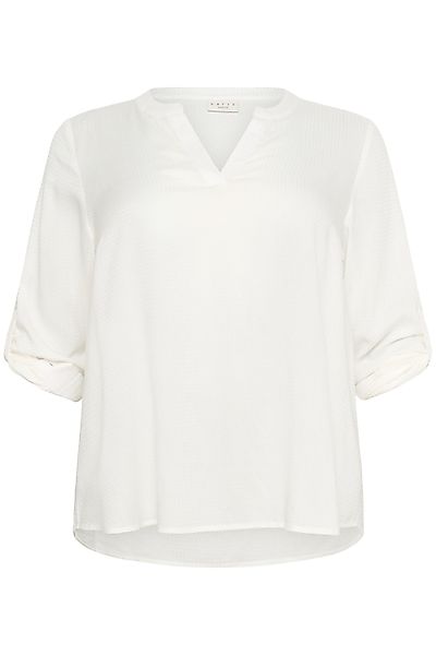 KAFFE Curve Langarmbluse Langarm-Bluse KCmolly Große günstig online kaufen