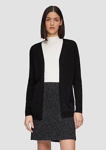 s.Oliver Cardigan Strickjacke Cardigan aus Viskose-Baumwollmix günstig online kaufen