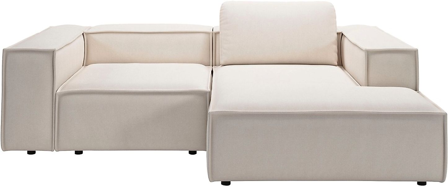 Places of Style Ecksofa "Watertown, kompakte L-Form, 246 cm breite für klei günstig online kaufen