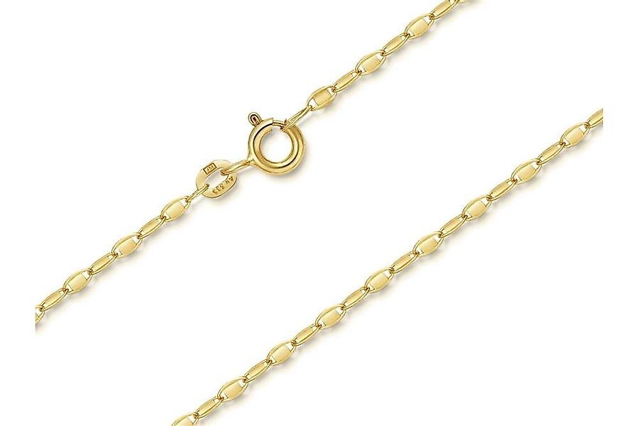 Silberkettenstore Goldkette Plättchenkette 1,9mm - echt 585 Gold - Länge: 3 günstig online kaufen