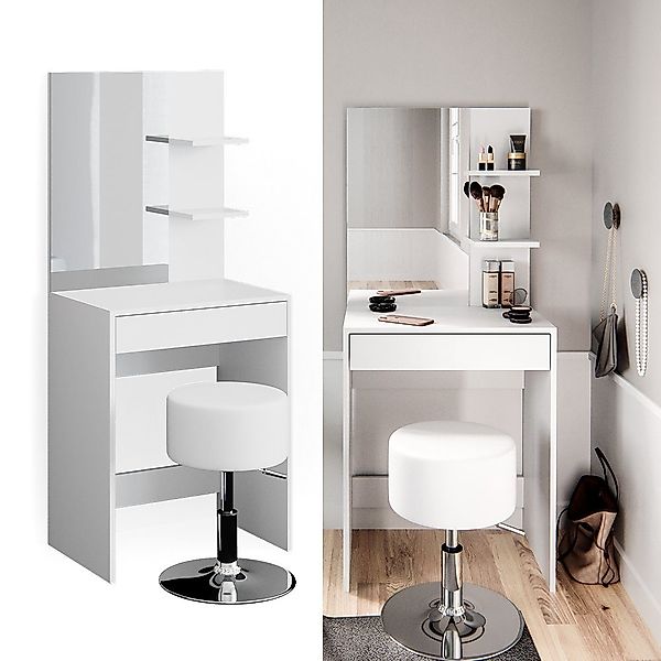 Vicco Schminktisch Isabelle, Weiß, 60 cm günstig online kaufen