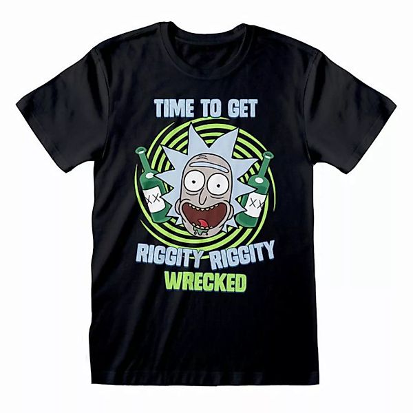 Rick and Morty T-Shirt Riggity Wrecked günstig online kaufen