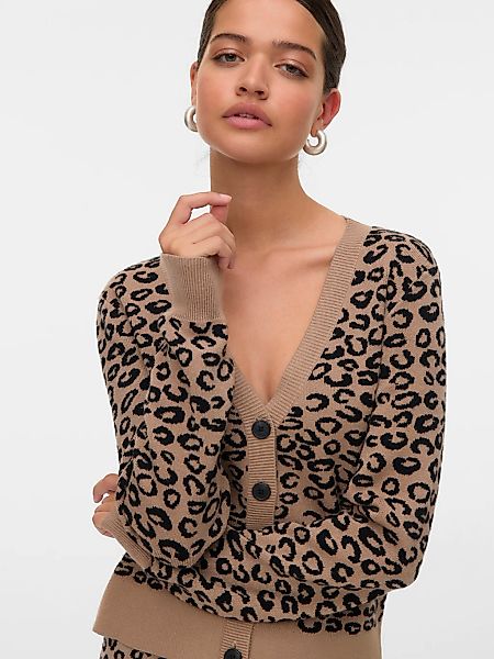 Vero Moda Strickjacke "VMNANCY LS V-NECK CARDIGAN BOO" günstig online kaufen