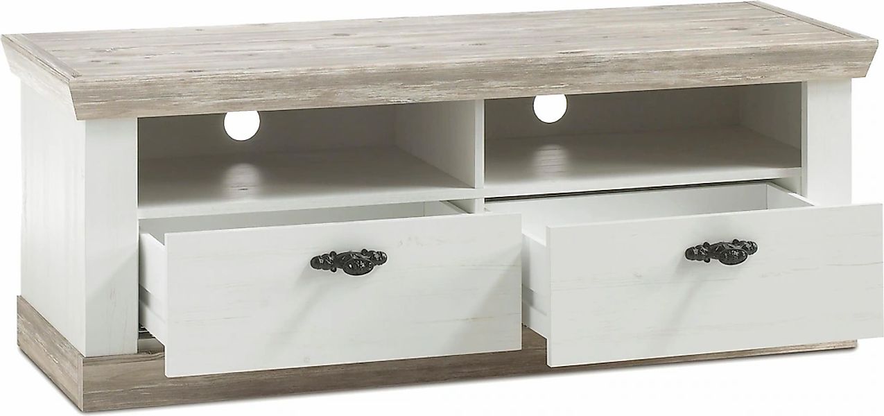 Home affaire Lowboard "FlorenzTV-Board, TV-Schrank" Fernsehtisch im romanti günstig online kaufen