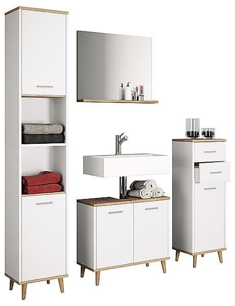 VCM Midischrank Midischrank Badmöbel Landos günstig online kaufen