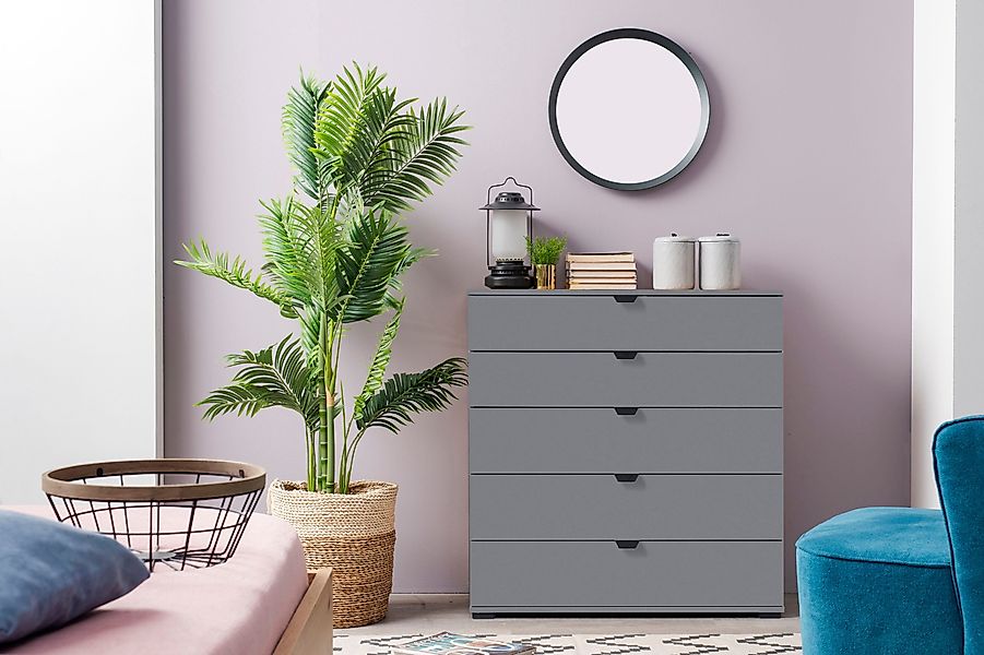 INOSIGN Sideboard "Duero", Kommode mit 5 Schubkästen, Breite 90 cm günstig online kaufen