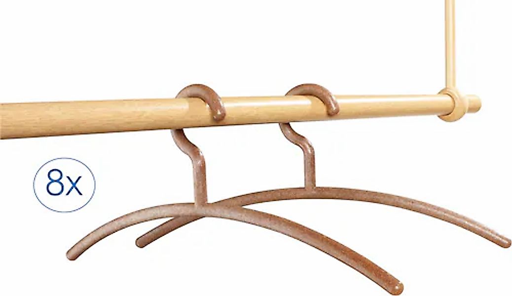 Ruco Kleiderbügel »Gaderobenbügel, 8er Set«, (Set, 8 tlg.), Garderobenbügel günstig online kaufen