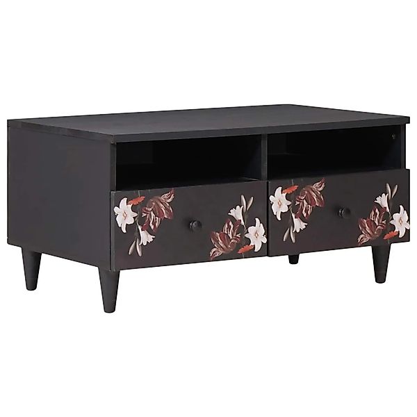 vidaXL Couchtisch Mehrfarbig 80 x 54 x 40 cm Massivholz Mango 4018713 günstig online kaufen