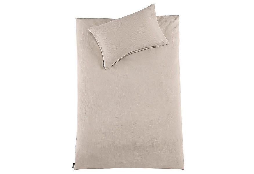 Holiday Heimtex Babybettwäsche PURE HUG, 100 x 135 cm, Beige, Baumwolle, 2 günstig online kaufen