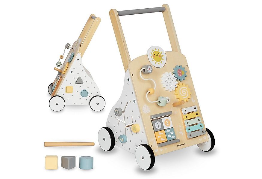 Mamabrum Lauflernhilfe Mamabrum Holz Kinderläufer Lernspielzeug 8in1 günstig online kaufen