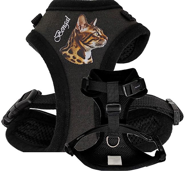 Beroni Geschirr Katzengeschirr Bengal verstellbar nicht Über-Kopf hochwerti günstig online kaufen