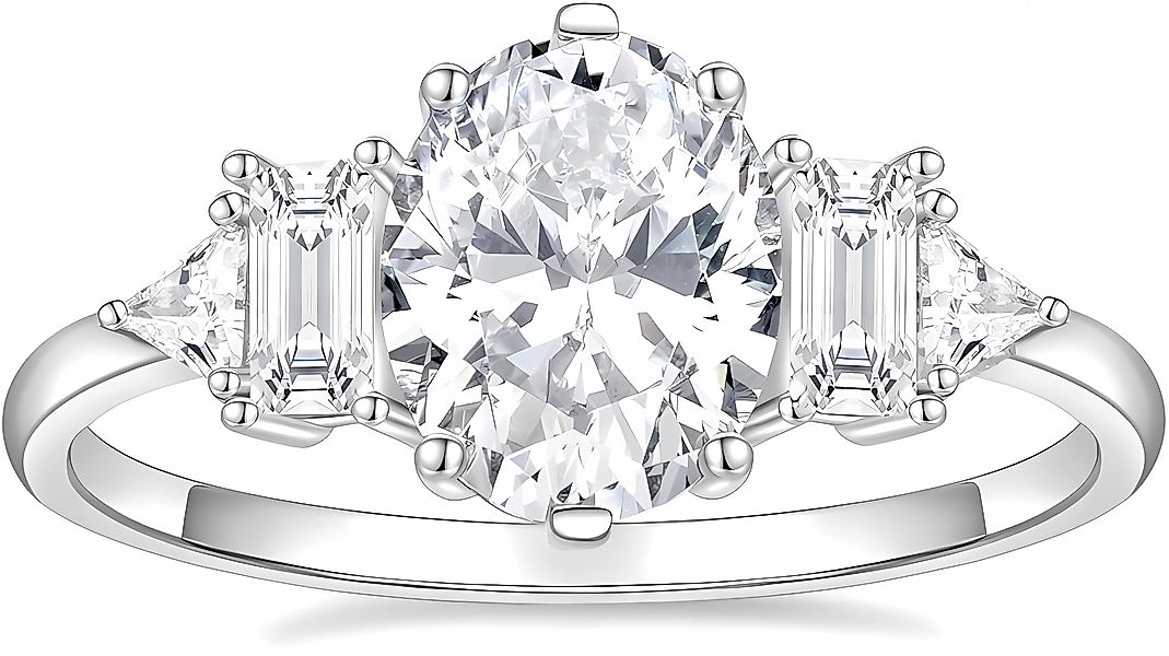 Jumpeak Diamantring 3 ct Farbe E günstig online kaufen