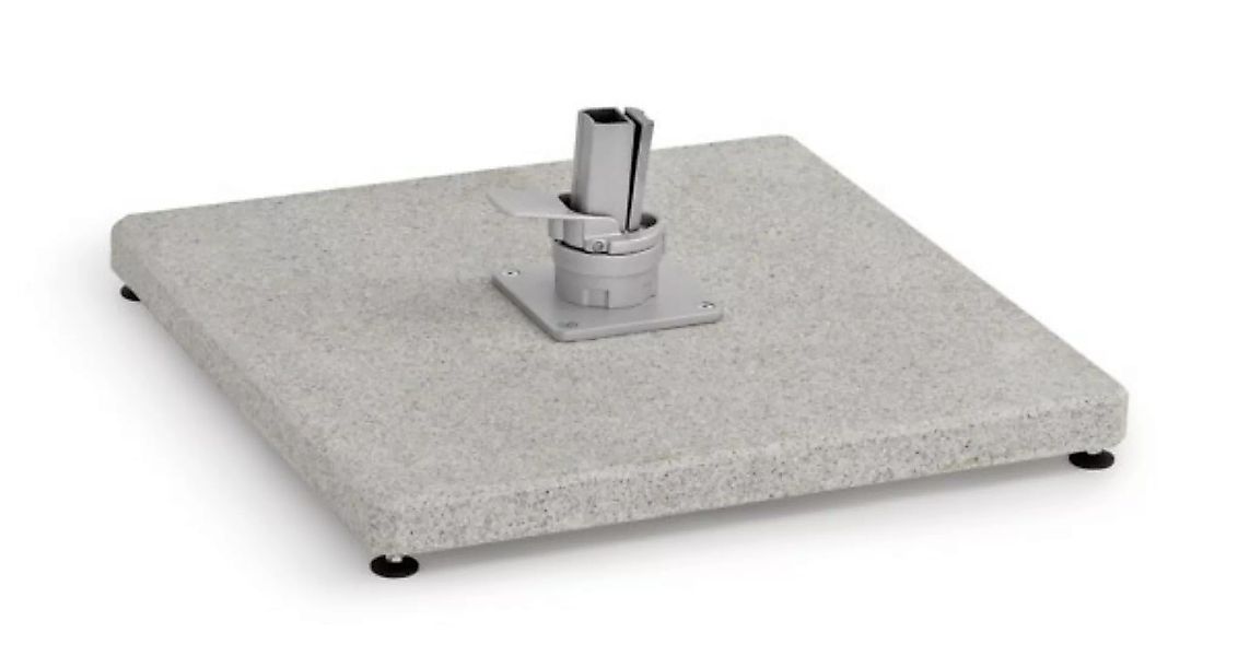 Bodenplatte Granit geflammt 125kg für Freiarmschirm günstig online kaufen