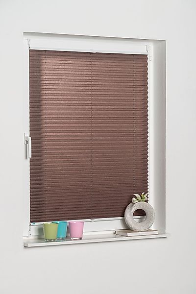 K-HOME Plissee Klemmfix Pisa, Lichtschutz, ohne günstig online kaufen