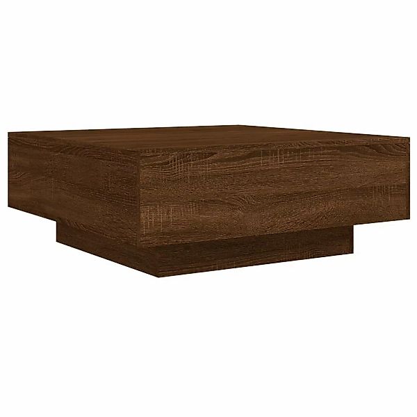 vidaXL Couchtisch Braun Eichen-Optik 80x80x31 cm Holzwerkstoff günstig online kaufen