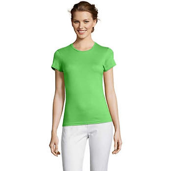 Sols  T-Shirt Miss camiseta manga corta mujer-100% algodón semi-peinado günstig online kaufen