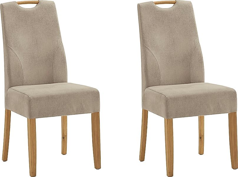 NIEHOFF SITZMÖBEL Esszimmerstuhl Top Chairs, Griff im Rücken, 2er-Set, Füße günstig online kaufen