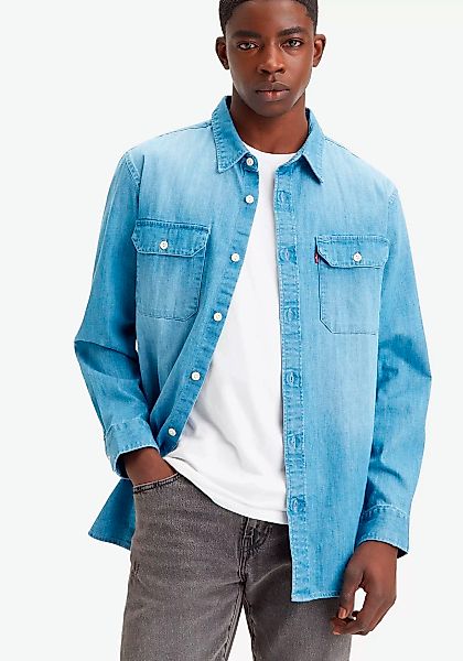 Levis Jeanshemd "LE JACKSON WORKER", mit Brusttaschen günstig online kaufen