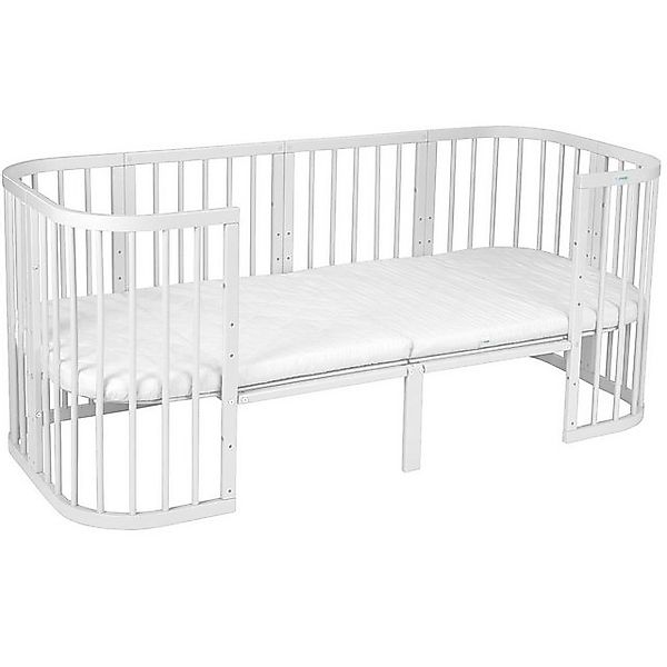 Waldin Babybett Erweiterung auf 174cm für 7in1 Babybett, KEIN BETT, Weiß günstig online kaufen