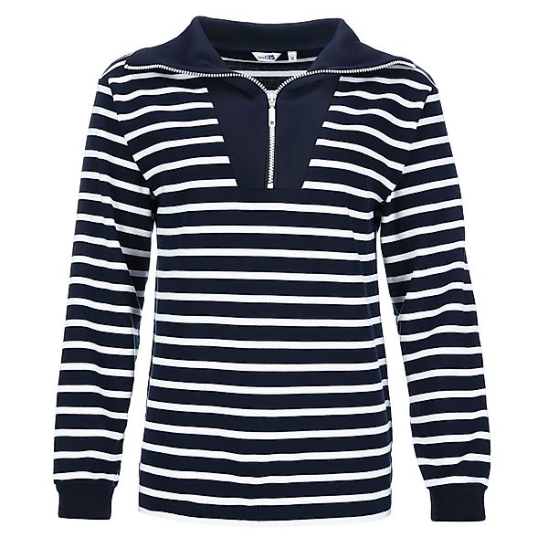 modAS Langarmshirt Damen Troyer-Shirt Maritim mit günstig online kaufen