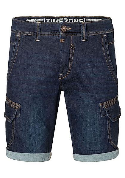 TIMEZONE Jeansshorts Cargo mit Kontrastnähten Denim Slim StanleyTZ Short günstig online kaufen