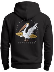 Neverless Hoodie Hoodie Backprint Pelikan Print günstig online kaufen