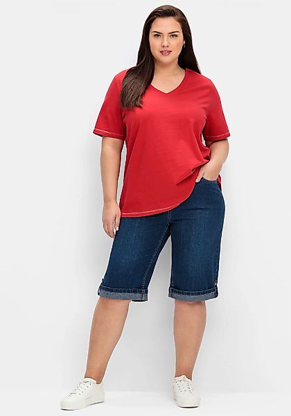 Sheego Jeansbermudas 1 Stk. günstig online kaufen