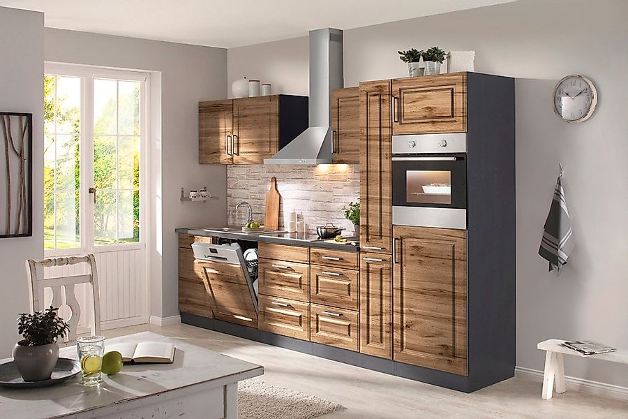 KOCHSTATION Kochfeldumbauschrank »KS-Stockholm« hochwertige MDF-Fronten günstig online kaufen