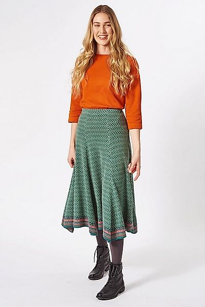 Himalaya Clothing Strickrock Jacquard-Strickrock aus reiner Bio-Baumwolle - günstig online kaufen