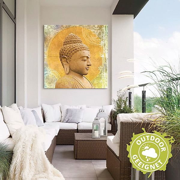 Artland Wandbild "Buddha II", Spa, (1 St.), als Alubild, Outdoorbild, Leinw günstig online kaufen
