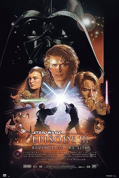 Grupo Erik Poster Star Wars Poster Episode 3 Revenge of the Sith 61 x 91,5 günstig online kaufen