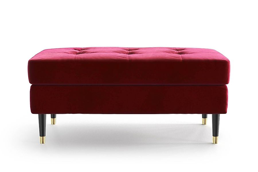 NADUVI Collection | Hocker Aldo Samt günstig online kaufen