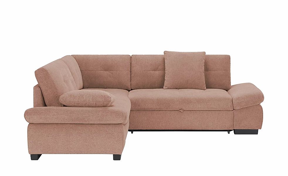 bobb Ecksofa  Lindsay ¦ orange ¦ Maße (cm): B: 225 H: 91 T: 255.0 Polstermö günstig online kaufen