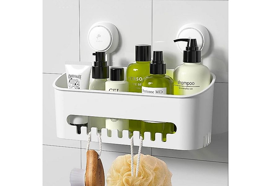 Elegear Duschkorb Saugnapf Duschablage, Duschregal Ohne Bohren, Badregal Ku günstig online kaufen