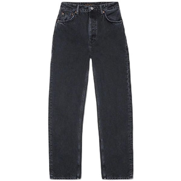 Nudie  Jeans Jeans Regular femme  Lofty Lo Black Vintage günstig online kaufen