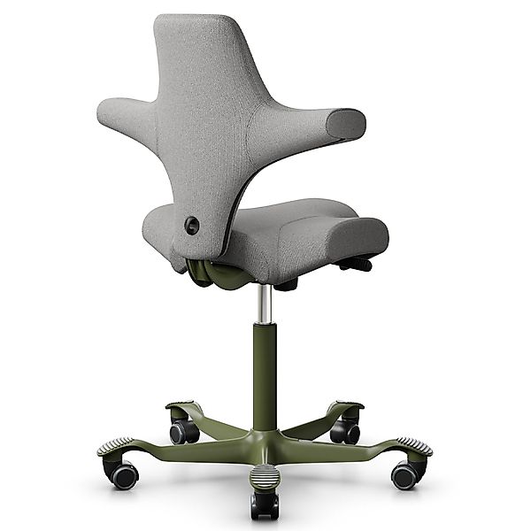 HAG CAPISCO 8106 | Stoff Cura Loop hellgrau | Gestell Moss grey günstig online kaufen