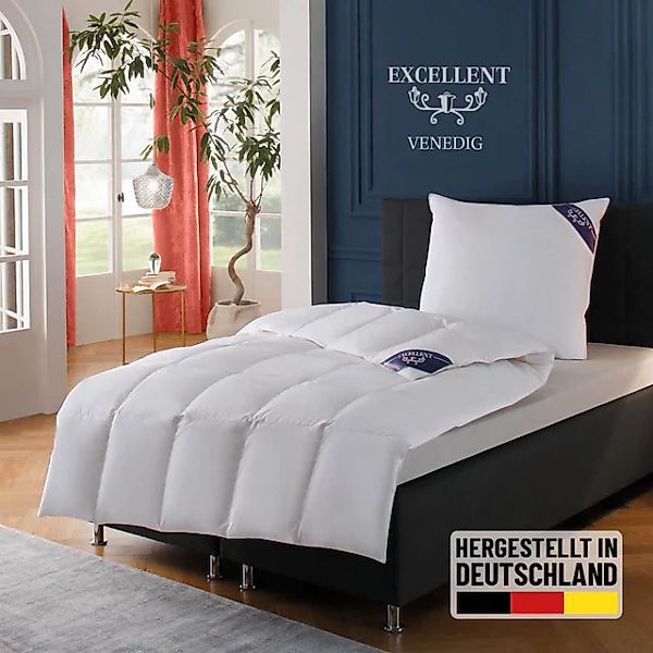 Excellent Daunenbettdecke »VENEDIG, Bettdecken für Sommer und Winter, Decke günstig online kaufen