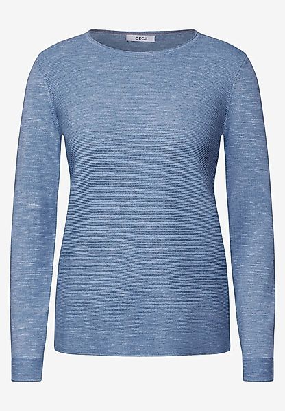 CECIL Rundhalspullover Strukturpullover (1-tlg) günstig online kaufen