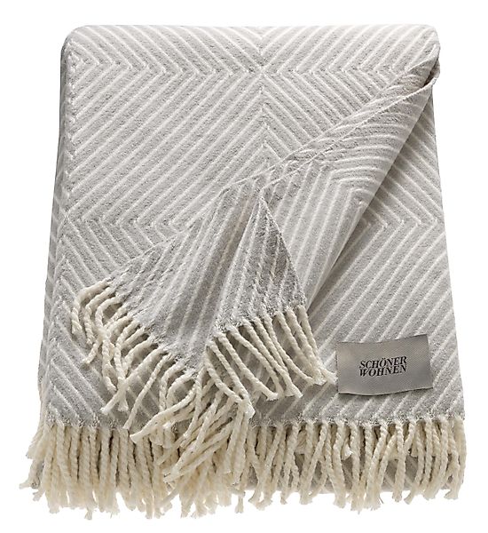Wohndecke Tebas, SCHÖNER WOHNEN-Kollektion, mit Streifenmuster, günstig online kaufen