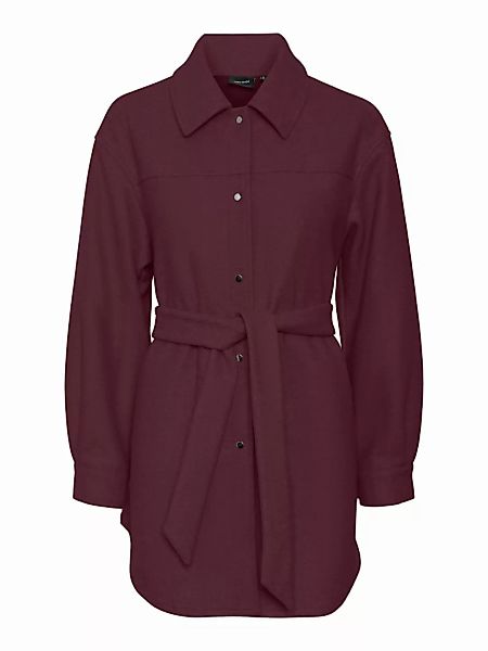 VERO MODA Gürtel Hemd Jacke Damen Violett günstig online kaufen