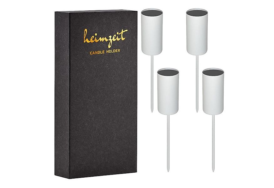 heimzeit Tischkerzenhalter Kerzenhalter f. Stabkerzen Ø22 mm zum Stecken (S günstig online kaufen