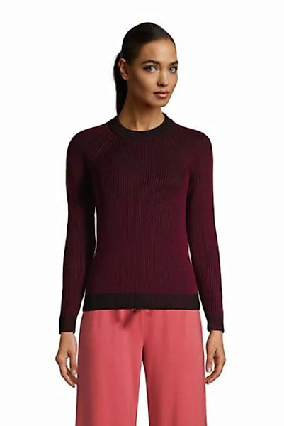 Pullover DRIFTER mit Rundhalsausschnitt, Damen, Größe: 48-50 Normal, Rot, B günstig online kaufen