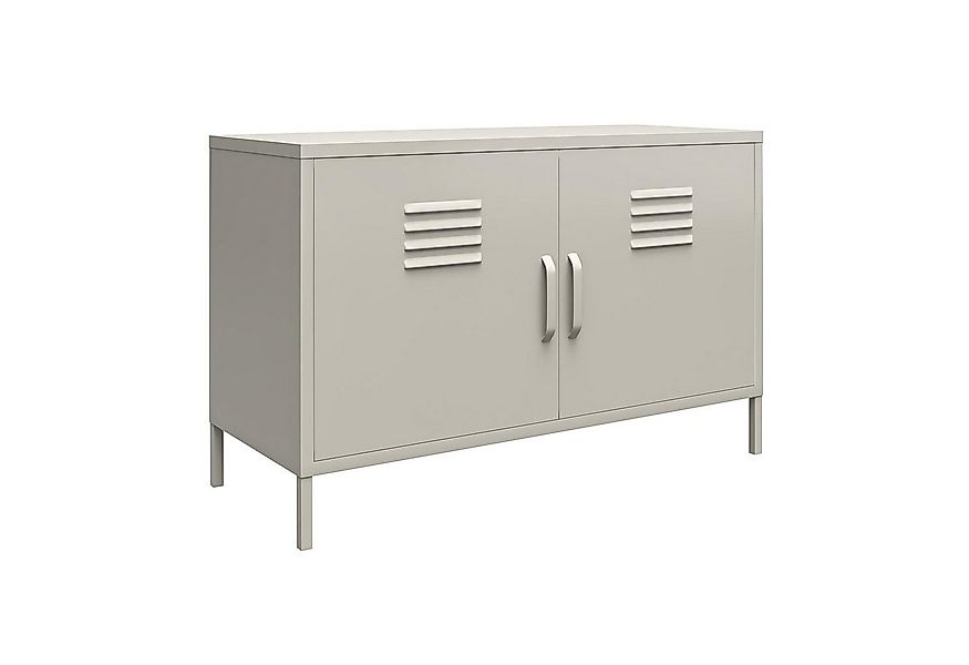 loft24 Sideboard Bradford, Spint Schrank aus Metalll mit 2 Türen günstig online kaufen