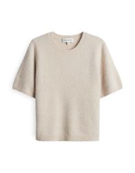 OPUS PANTS Kurzarmpullover PUMBA mit gebürsteter günstig online kaufen