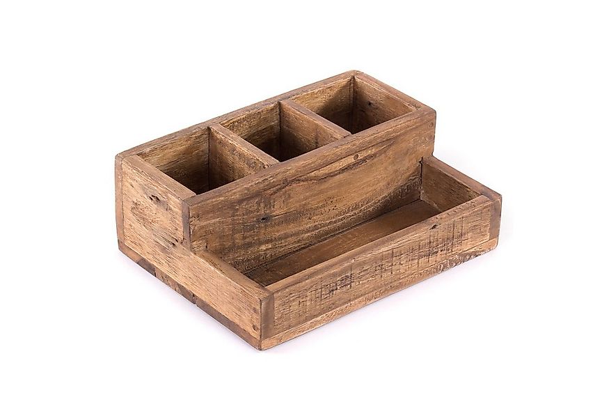 DESIGN DELIGHTS Aufbewahrungsbox SCHREIBTISCH ORGANIZER "LEPUS", Altholz ma günstig online kaufen