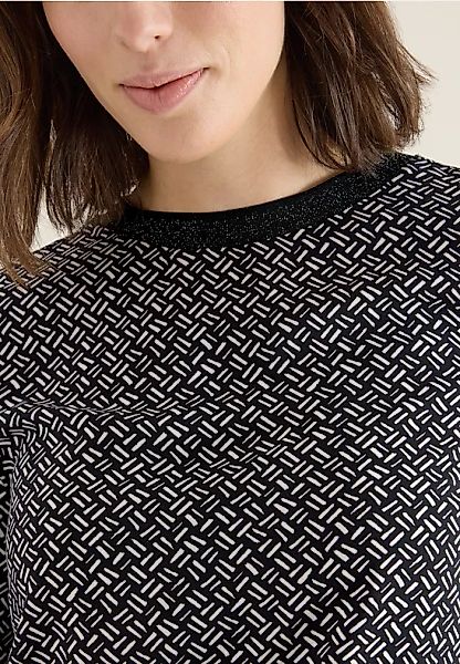 Print-Bluse mit Glitzer günstig online kaufen